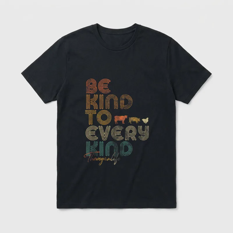 Be Kind to Every T-Shirt – Classic T-Shirt in Black
