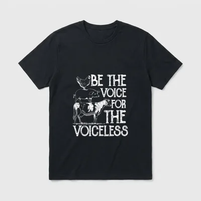 Be The Voice T-Shirt – Classic T-Shirt in Black