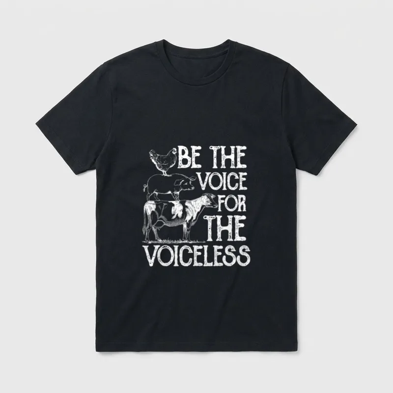 Be The Voice T-Shirt – Classic T-Shirt in Black