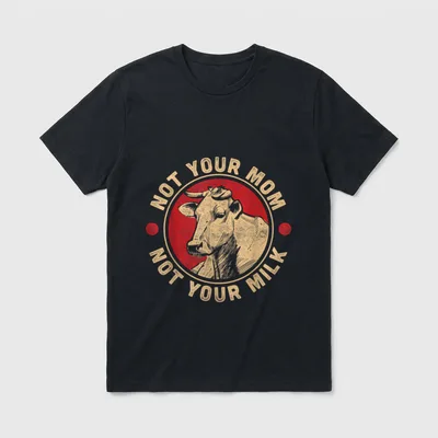 Animal rights activists vegetarian T-Shirt – Classic T-Shirt in Black