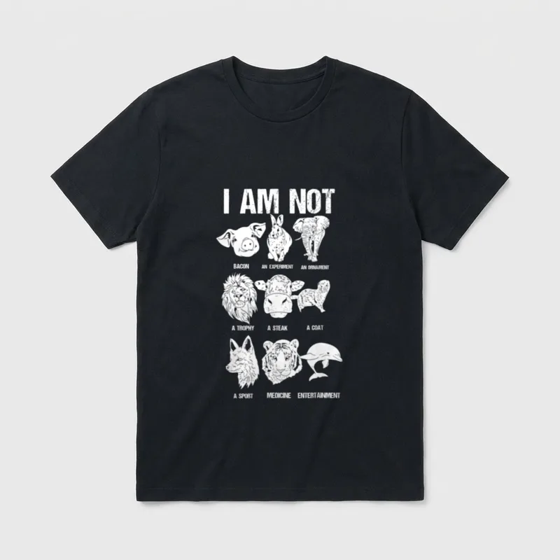 Animal Rights Animal Protection T-Shirt – Classic T-Shirt in Black