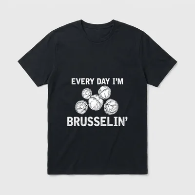 Everyday Im Brusselin Brussel T-Shirt – Classic T-Shirt in Black