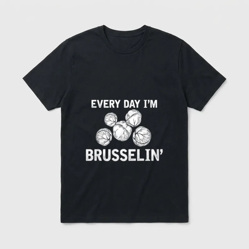 Everyday Im Brusselin Brussel T-Shirt – Classic T-Shirt in Black