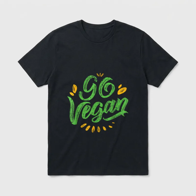 Go Vegan Animal Rights Shirts T-Shirt – Classic T-Shirt in Black