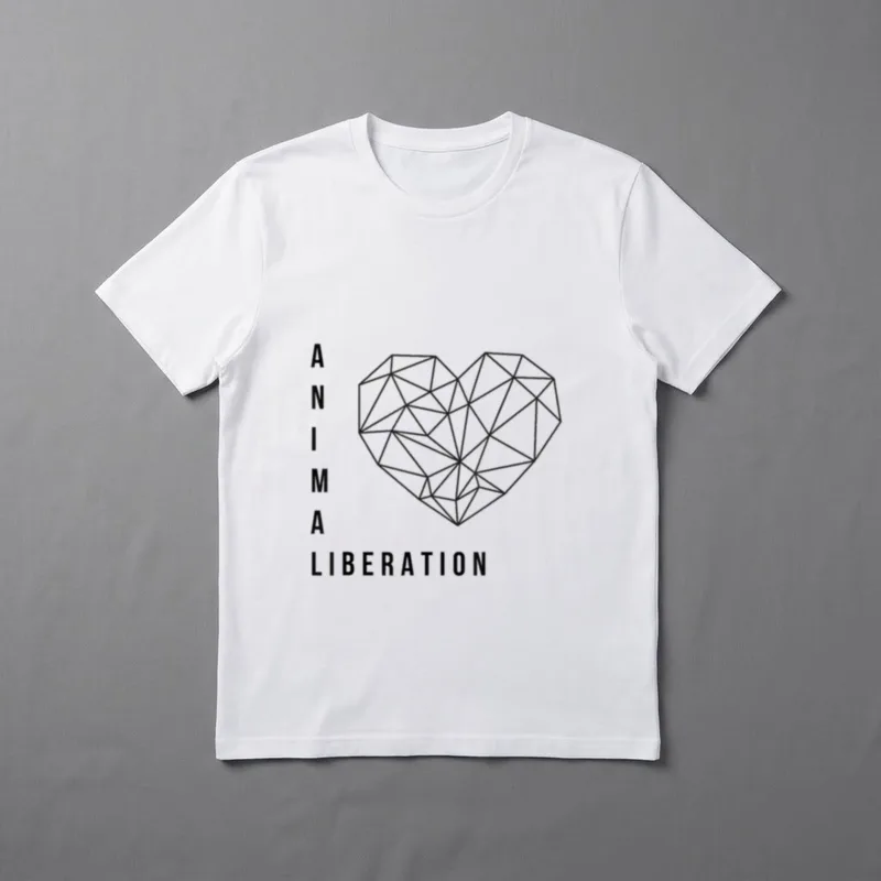 Animal Activism Vegan Animal T-Shirt – Classic T-Shirt in Black