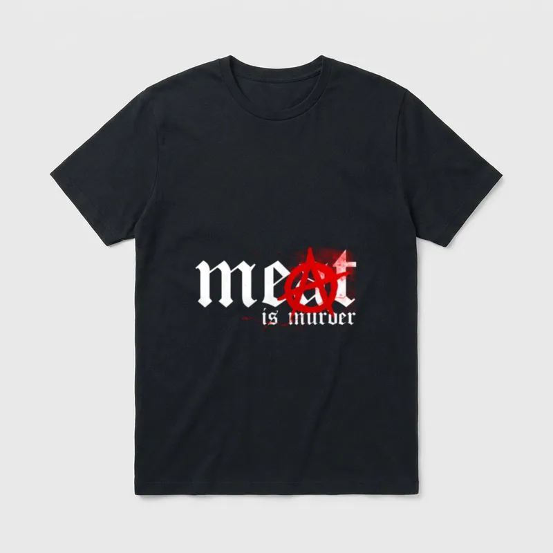 Meat is Murder Anti-Carnival T-Shirt – Classic T-Shirt in Black