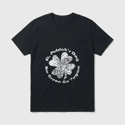 St Patrick's Day T-Shirt – Classic T-Shirt in Black