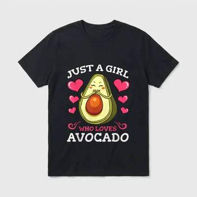 Just A Girl Who T-Shirt – Classic T-Shirt in Black