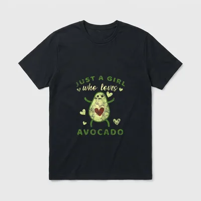 Just a Girl who Loves T-Shirt – Classic T-Shirt in Black