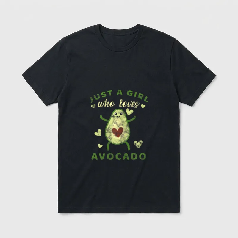 Just a Girl who Loves T-Shirt – Classic T-Shirt in Black