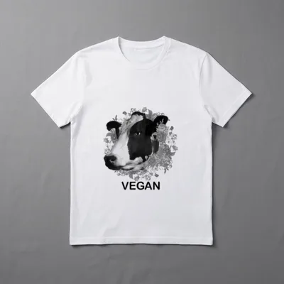 Vegan Cow I Don't T-Shirt – Classic T-Shirt in Black