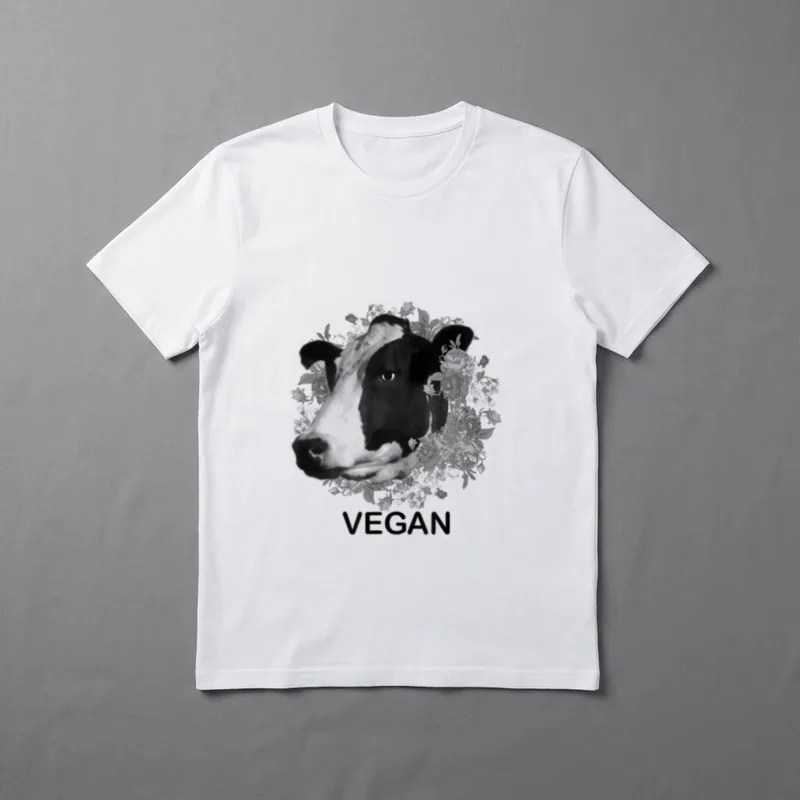 Vegan Cow I Don't T-Shirt – Classic T-Shirt in Black
