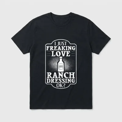 Ranch Dressing Salad Mix T-Shirt – Classic T-Shirt in Black