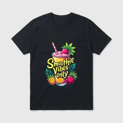 Smoothie Vibes Only Health T-Shirt – Classic T-Shirt in Black