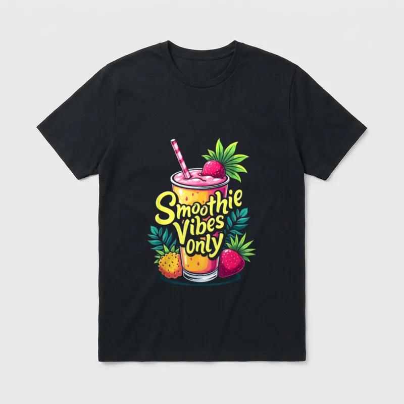Smoothie Vibes Only Health T-Shirt – Classic T-Shirt in Black