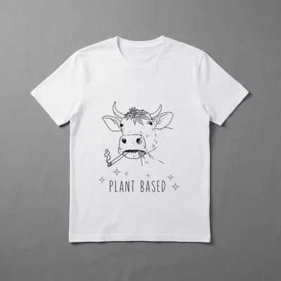 Funny Plant Based Marijuana T-Shirt – Classic T-Shirt in Black