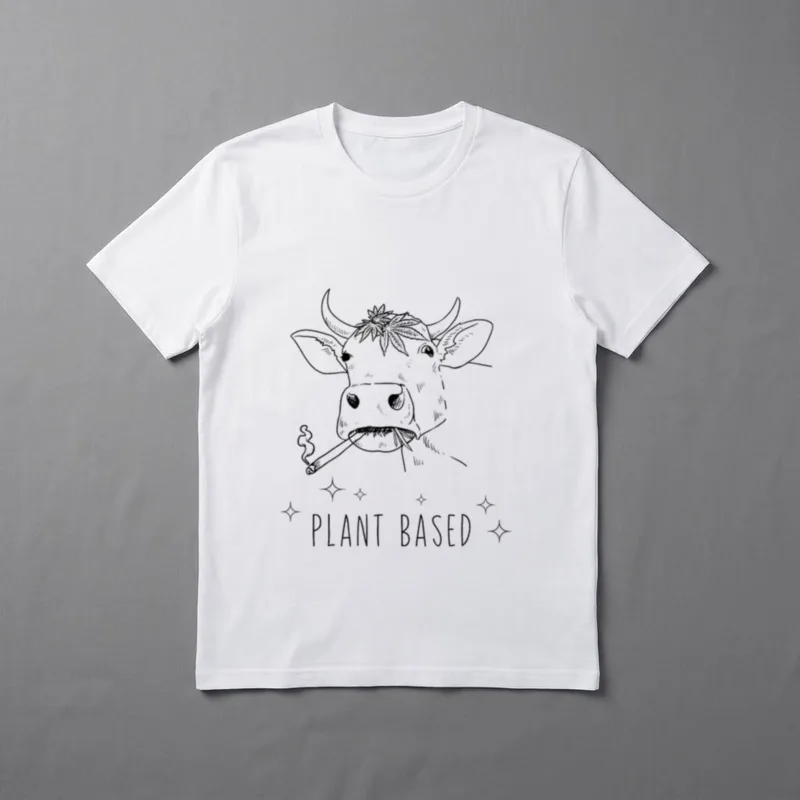 Funny Plant Based Marijuana T-Shirt – Classic T-Shirt in Black
