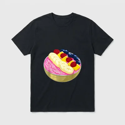 Smoothie Bowl Cute Healthy T-Shirt – Classic T-Shirt in Black
