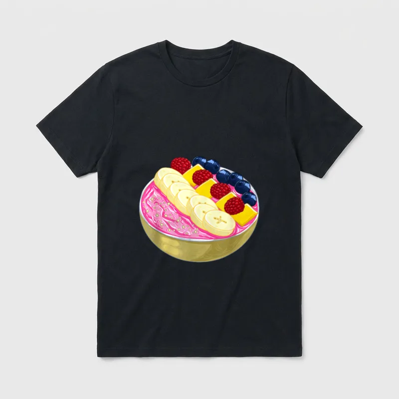 Smoothie Bowl Cute Healthy T-Shirt – Classic T-Shirt in Black