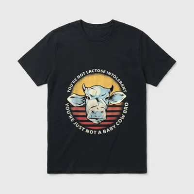 Funny Vegan You're T-Shirt – Classic T-Shirt in Black