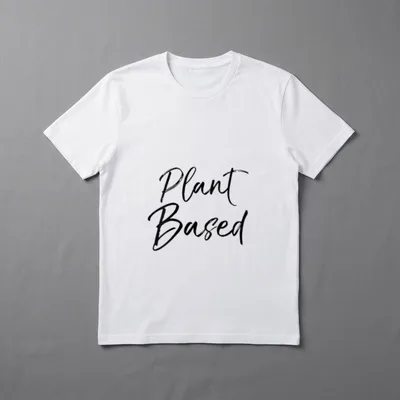 Cute Vegetarian Quote T-Shirt – Classic T-Shirt in Black