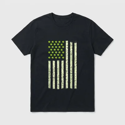 Funny Brussel Sprouts American T-Shirt – Classic T-Shirt in Black