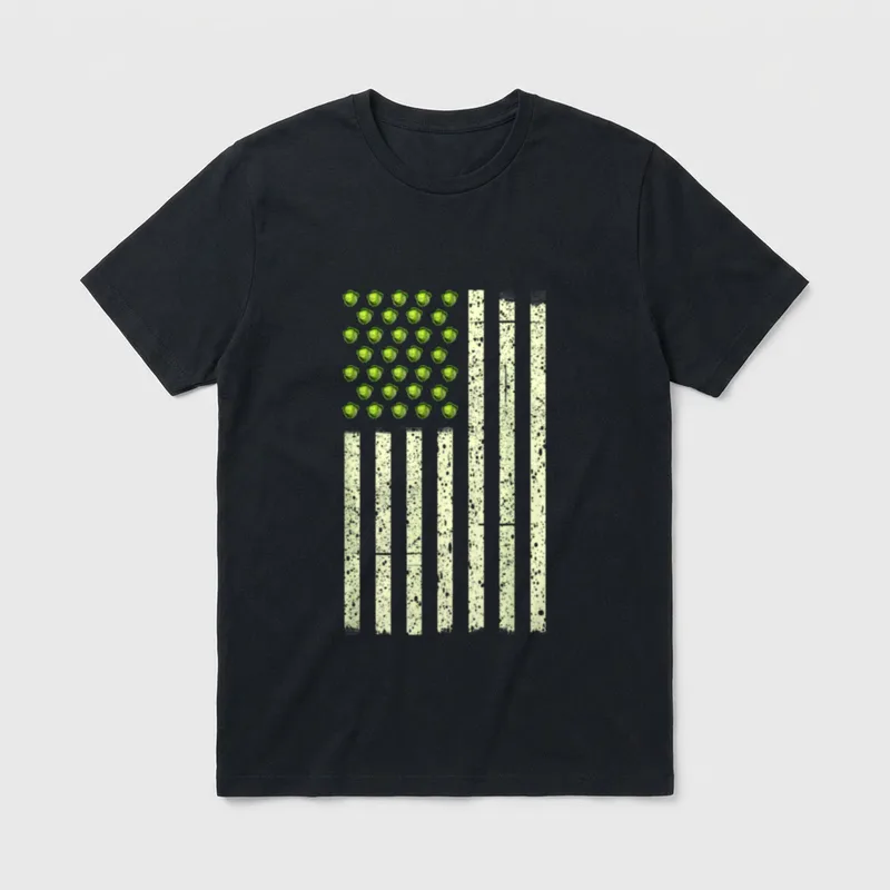 Funny Brussel Sprouts American T-Shirt – Classic T-Shirt in Black