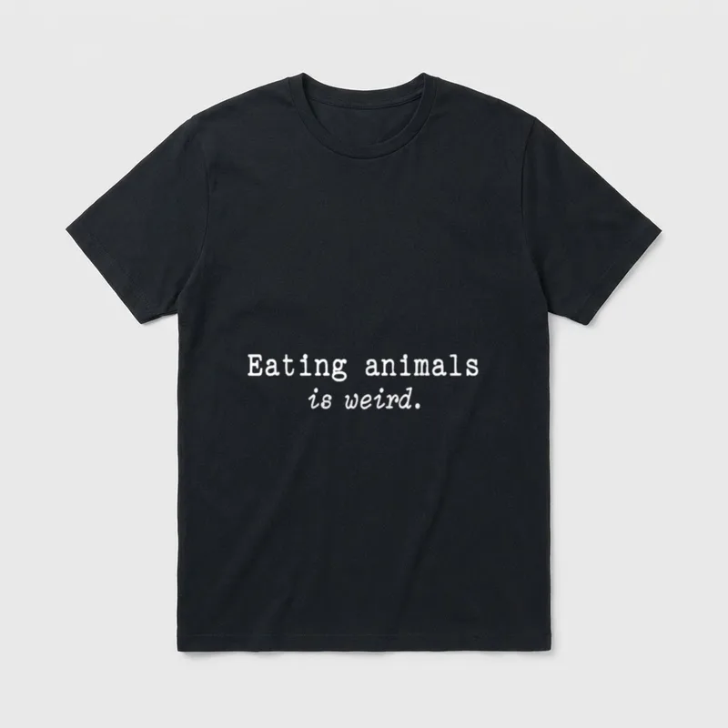 Eating Animals T-Shirt – Classic T-Shirt in Black