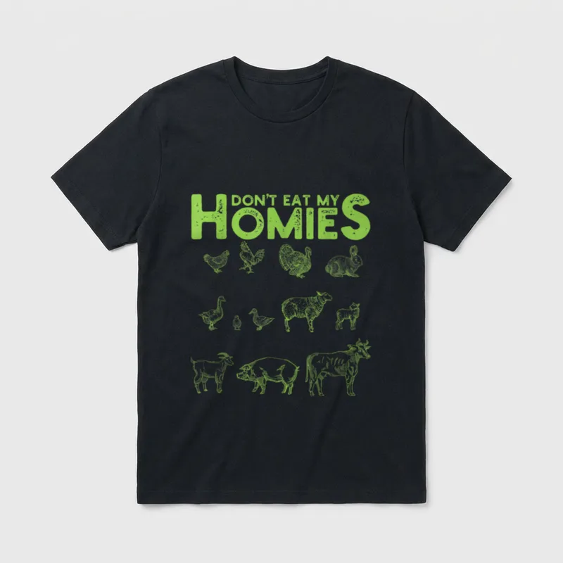 Don't Eat My Homies T-Shirt – Classic T-Shirt in Black