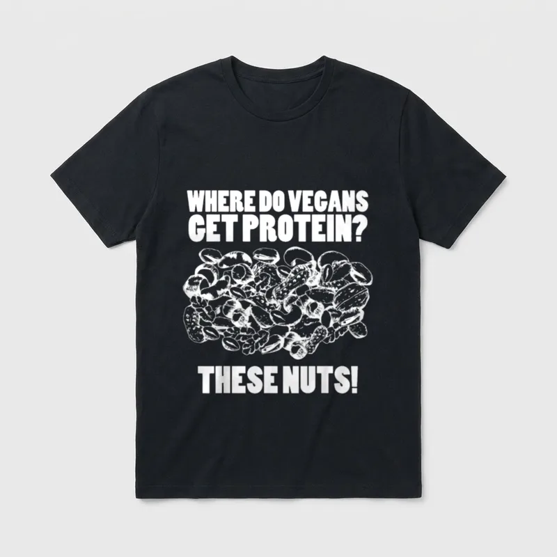 Veganism Apparel Funny Great T-Shirt – Classic T-Shirt in Black