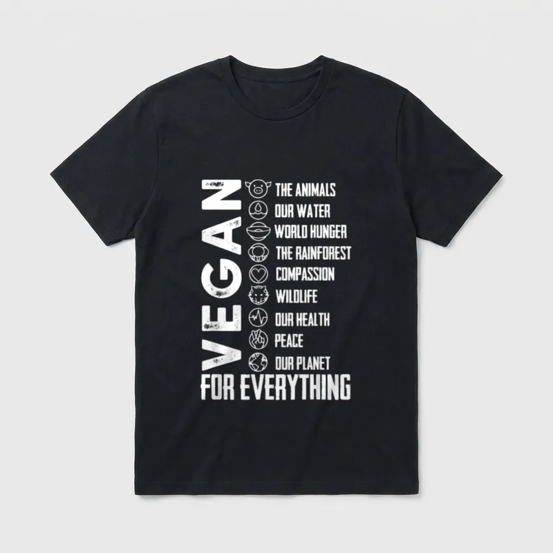 Vegan for Everything for Women T-Shirt – Classic T-Shirt in Black
