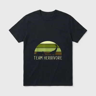 Vegan Vegetarian Quotes Team T-Shirt – Classic T-Shirt in Black