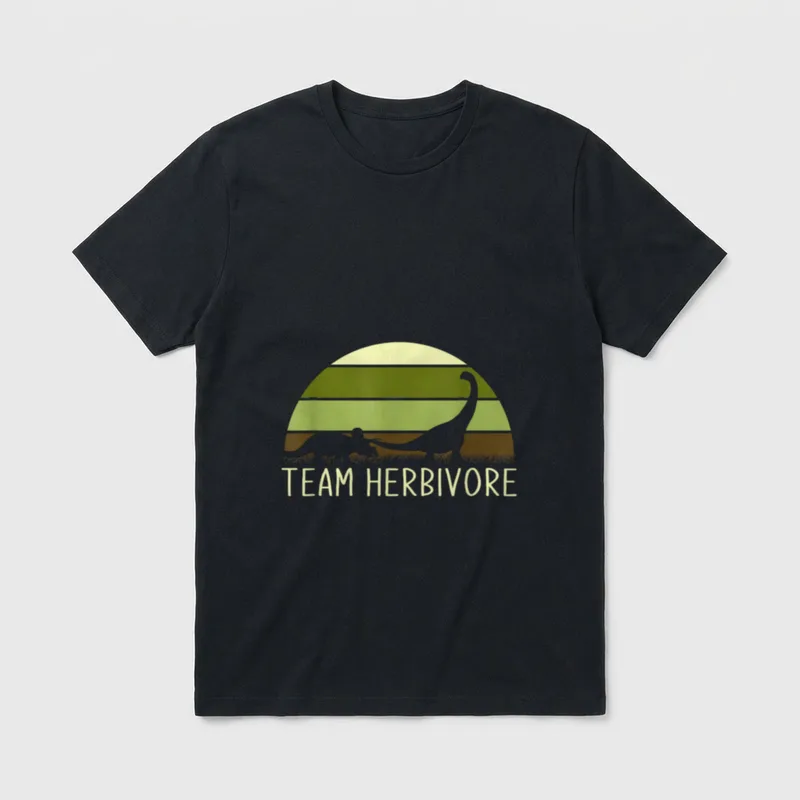 Vegan Vegetarian Quotes Team T-Shirt – Classic T-Shirt in Black