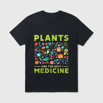 Plants Are The Best T-Shirt – Classic T-Shirt in Black