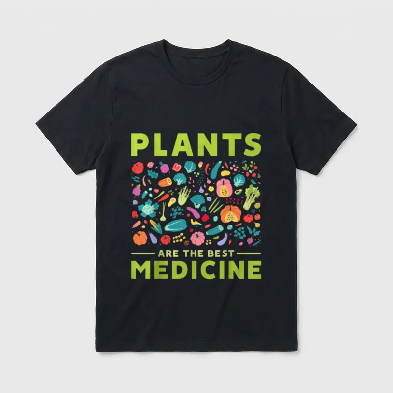 Plants Are The Best T-Shirt – Classic T-Shirt in Black