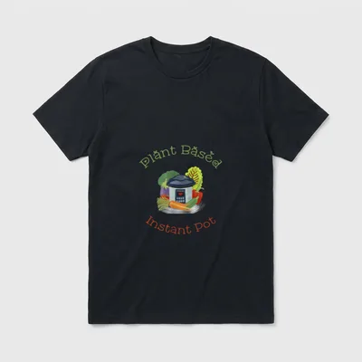 Plant Based plus Instant T-Shirt – Classic T-Shirt in Black
