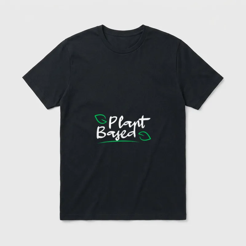 Plant Based Vegan Vegetarian Diet Perfect T-Shirt – Classic T-Shirt in Black