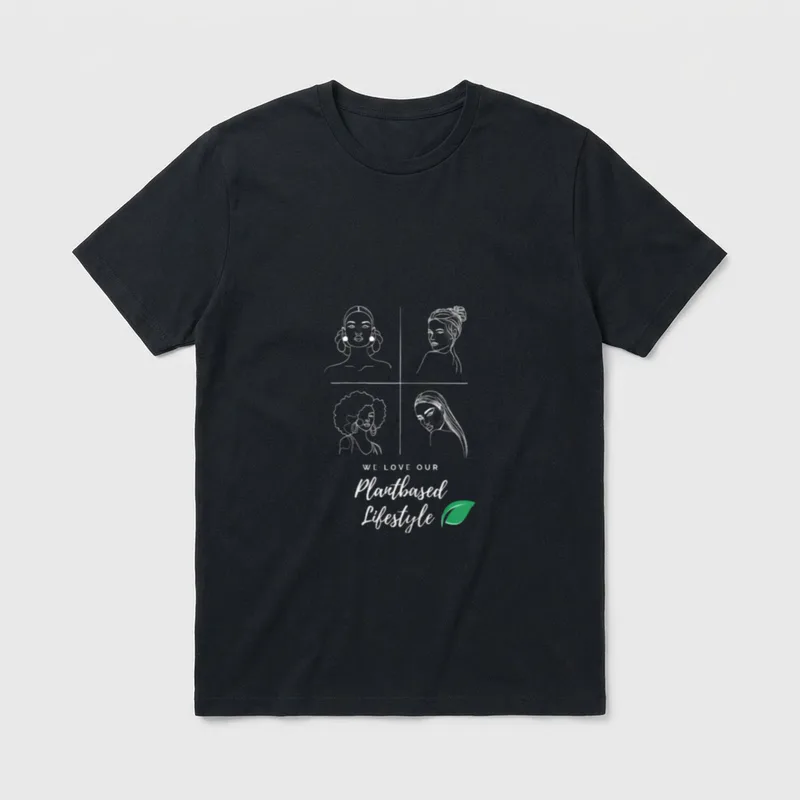 The Plant-based Loving T-Shirt – Classic T-Shirt in Black