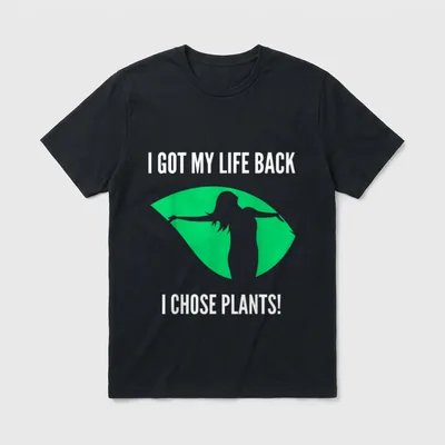 I Got My Life T-Shirt – Classic T-Shirt in Black