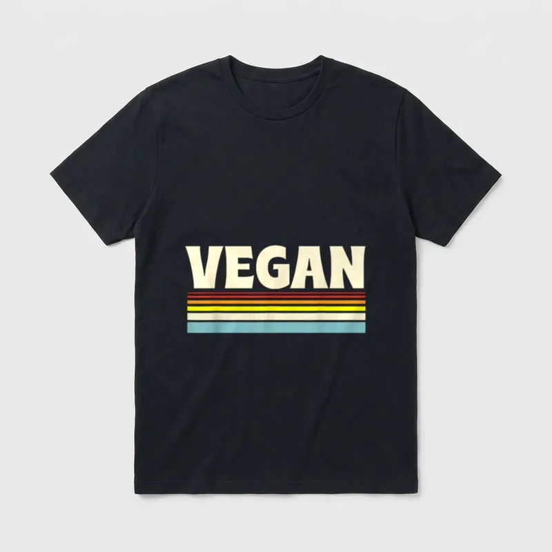 Vegan Vegetarian Plant Based T-Shirt – Classic T-Shirt in Black