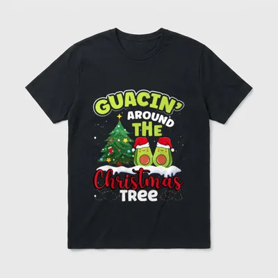 Vegan Avocado Guacamole Guacin T-Shirt – Classic T-Shirt in Black