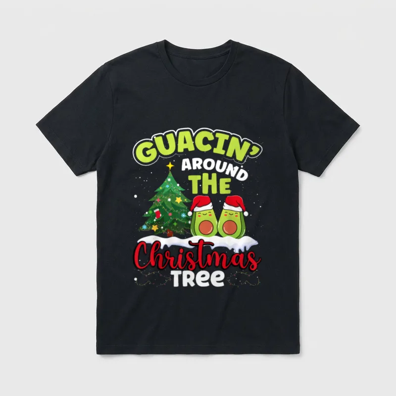 Vegan Avocado Guacamole Guacin T-Shirt – Classic T-Shirt in Black