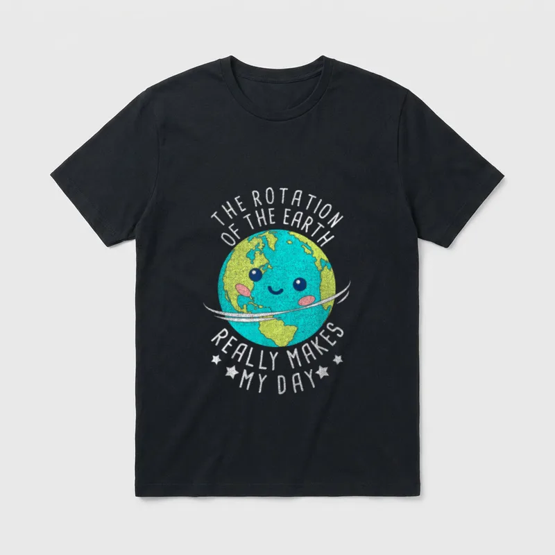 Vegan Earth Day for Nature T-Shirt – Classic T-Shirt in Black