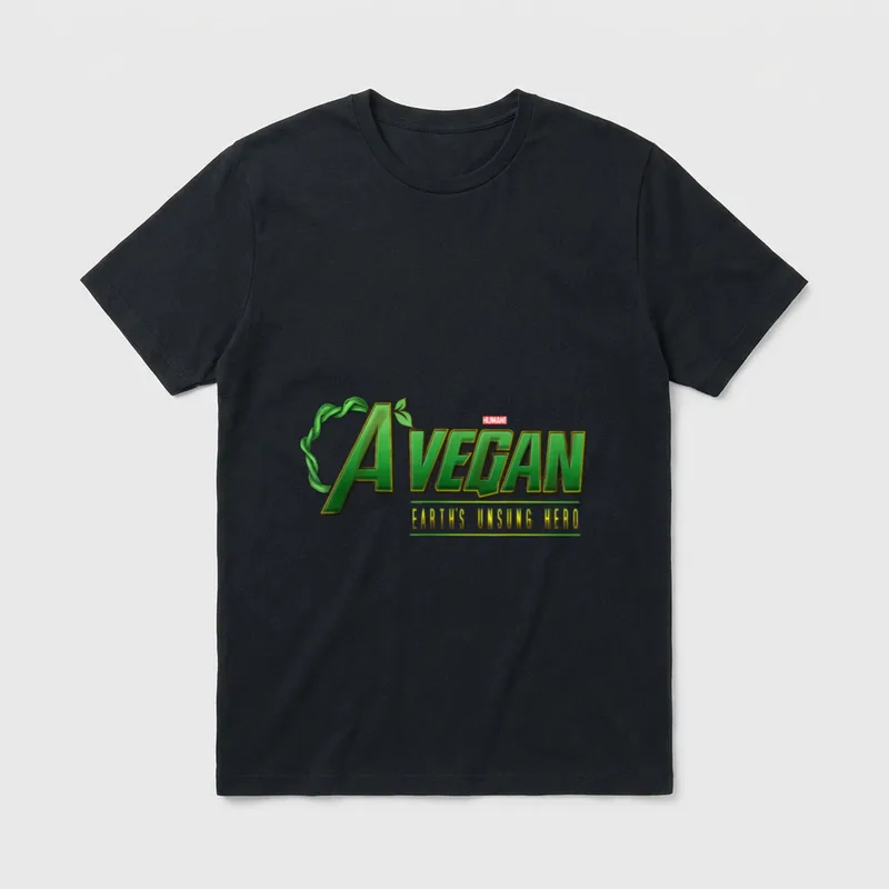 A Vegan Earth's Unsung T-Shirt – Classic T-Shirt in Black
