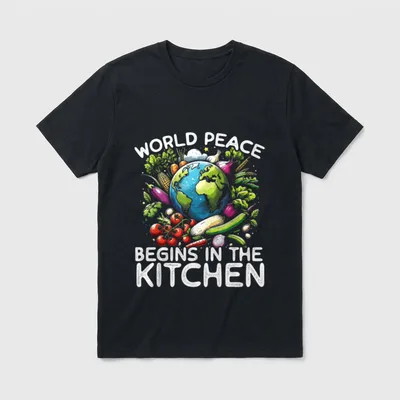 Vegan Plant Based Eater T-Shirt – Classic T-Shirt in Black