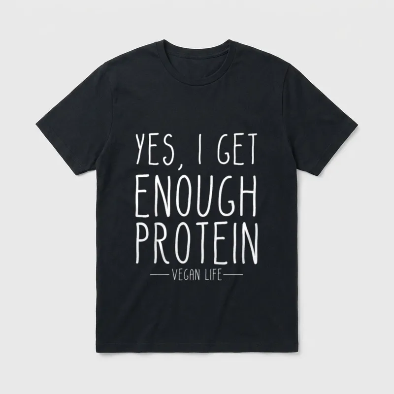 Yes I Get Enough T-Shirt – Classic T-Shirt in Black