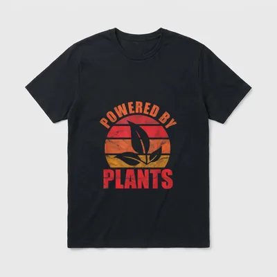 Vegan Vegetarian Funny Plants T-Shirt – Classic T-Shirt in Black