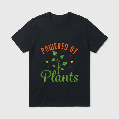 Retro Vegan Fitness Workout T-Shirt – Classic T-Shirt in Black