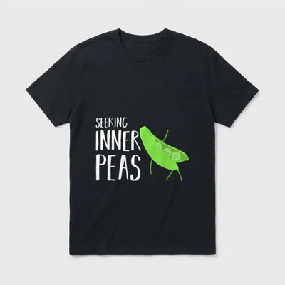 Plant Powered Vegan Yoga T-Shirt – Classic T-Shirt in Black