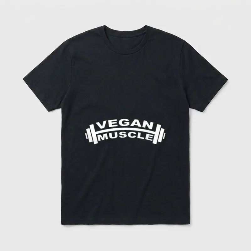 Vegan Muscle Vegan Strong T-Shirt – Classic T-Shirt in Black